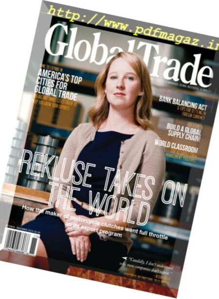 Global Trade – October-November 2016 Cover