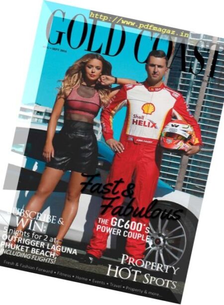 Gold Coast Brisbane & Beyond – August-September 2016 Cover