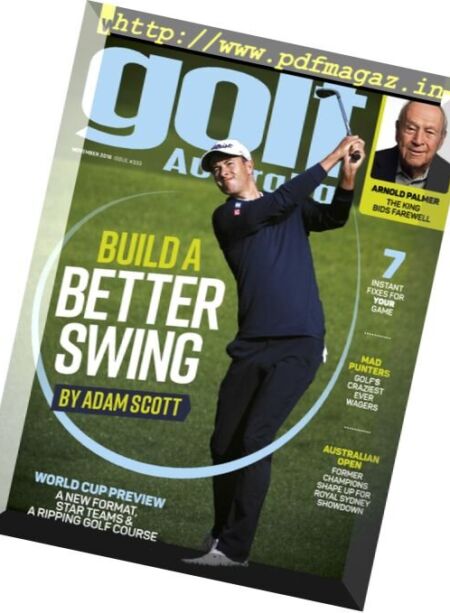 Golf Australia – November 2016 Cover