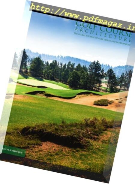 Golf Course Architecture – October 2016 Cover