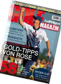 Golf Magazin – September 2016