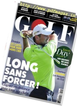 Golf Magazine France – Novembre 2016