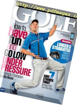 Golf Magazine USA – November 2016