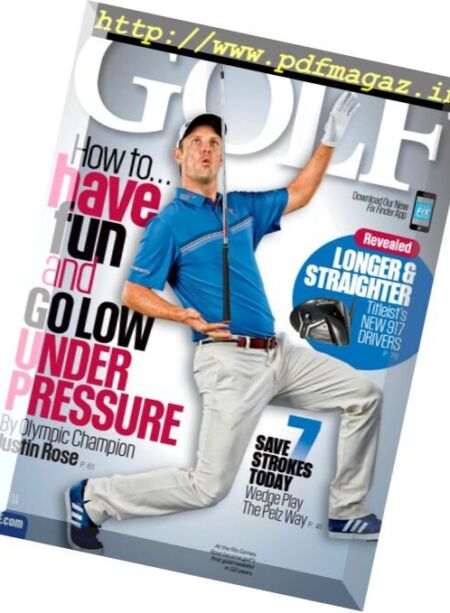 Golf Magazine USA – November 2016 Cover
