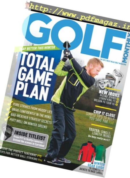 Golf Monthly – December 2016 Cover