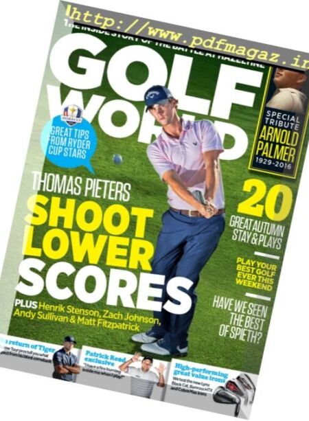 Golf World – December 2016 Cover