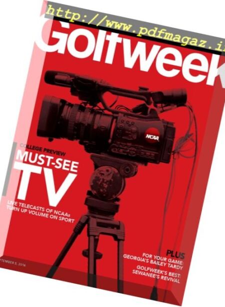 Golfweek – 5 September 2016 Cover