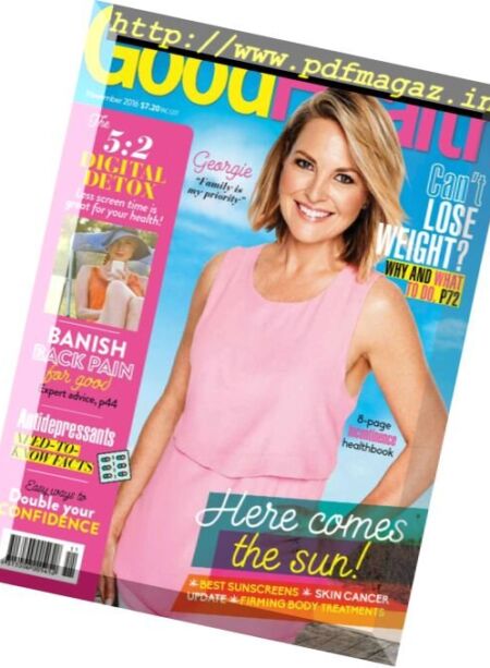 Good Health – November 2016 Cover