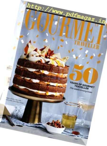 Gourmet Traveller – November 2016 Cover
