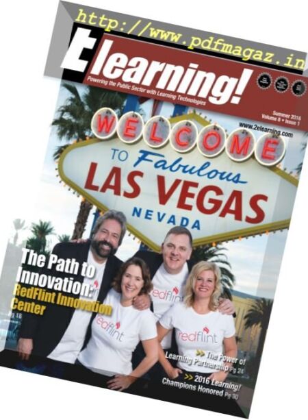 Government Elearning! Magazine – June-July 2016 Cover