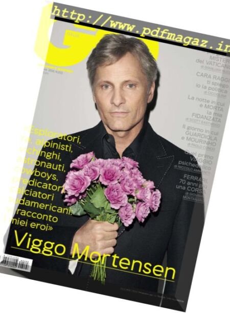GQ Italia – Ottobre 2016 Cover