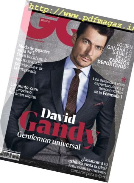GQ Mexico – Octubre 2016 Cover
