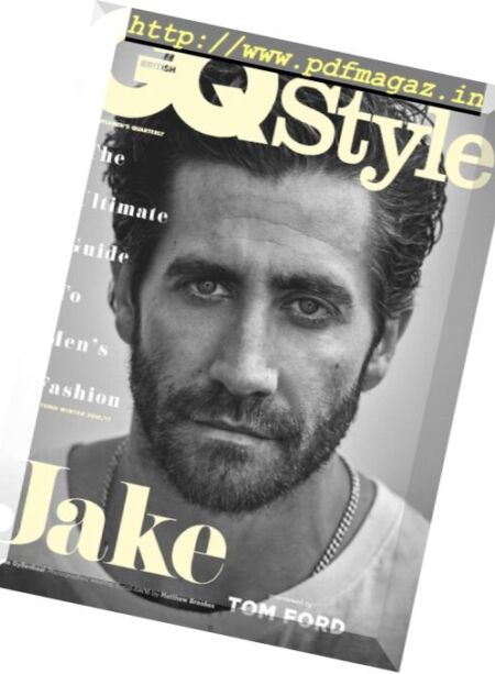 GQ Style UK – Autumn-Winter 2016 Cover