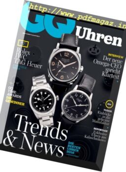 GQ Uhren – 2016-2017