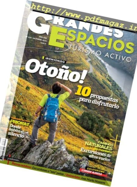 Grandes Espacios – Octubre 2016 Cover