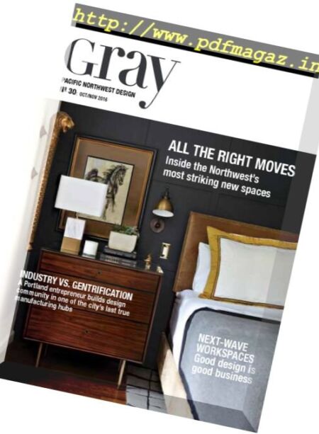 Gray Magazine – October-November 2016 Cover