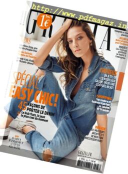 Grazia France – 28 Octobre au 3 Novembre 2016
