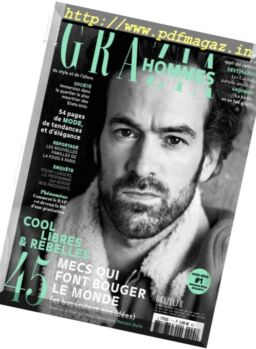 Grazia France – Hors-Serie Hommes – Automne-Hiver 2016-17