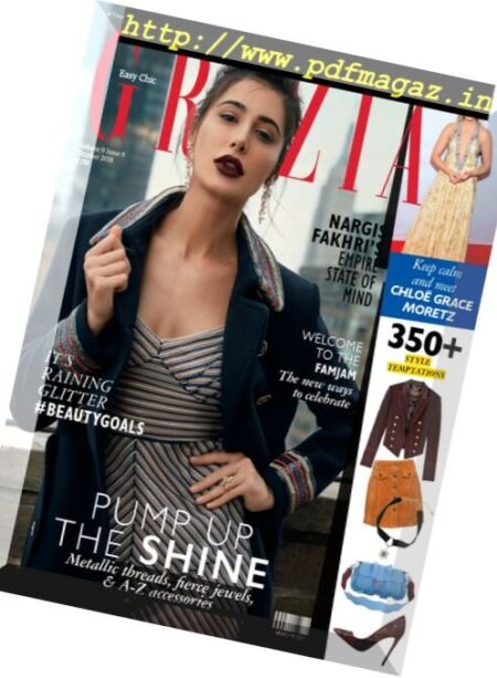 Grazia India – October 2016 Cover