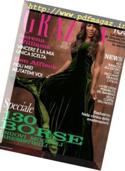 Grazia Italia – 18 Ottobre 2016