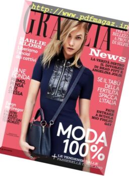 Grazia Italia – 5 Ottobre 2016