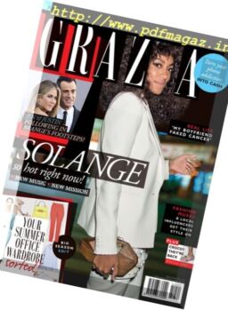 Grazia South Africa – 12 October 2016
