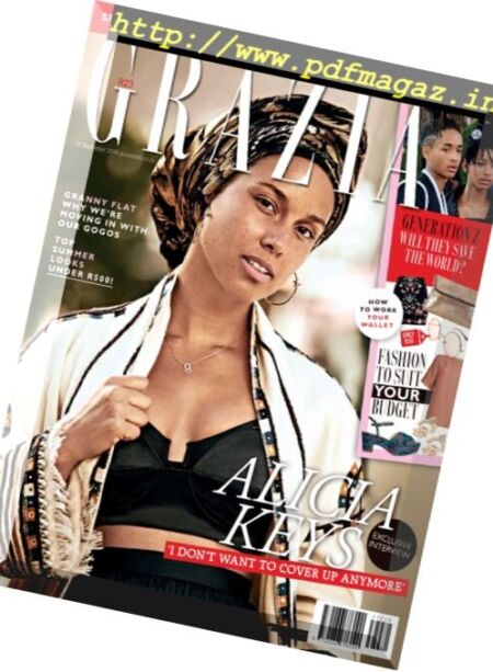 Grazia South Africa – 14 September 2016 Cover