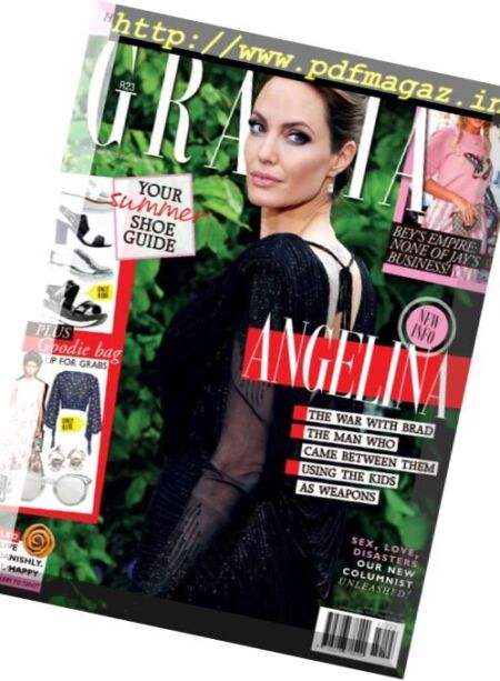 Grazia South Africa – 19 October 2016 Cover