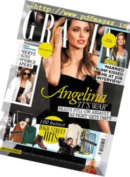 Grazia UK – 24 October 2016