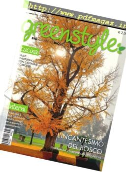 Greenstyle – Autunno 2016