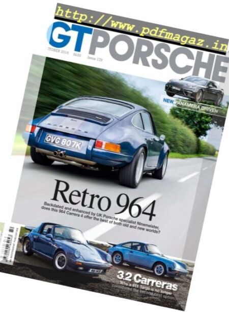 GT Porsche – October 2016 Cover