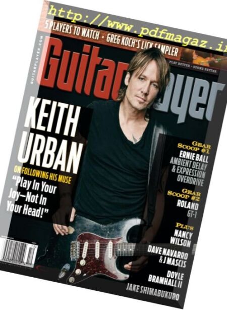 Guitar Player – December 2016 Cover