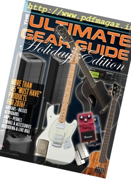 Guitar Player’s Ultimate Gear Guide – Issue 1, 2016 Cover