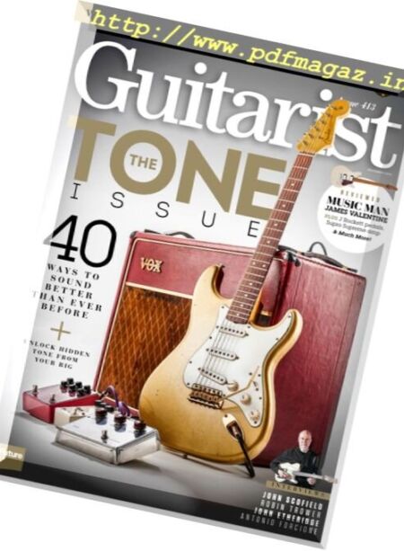 Guitarist – November 2016 Cover