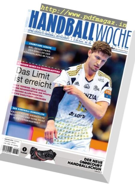 Handballwoche – 27 September 2016 Cover