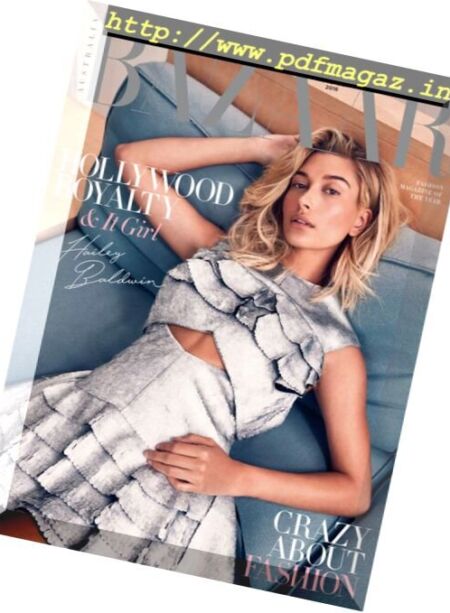 Harper’s Bazaar Australia – November 2016 Cover