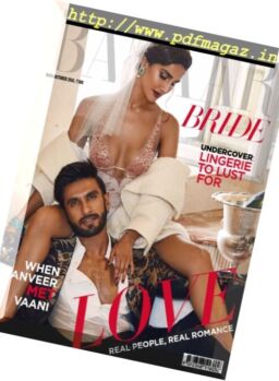Harper’s Bazaar Bride – October 2016