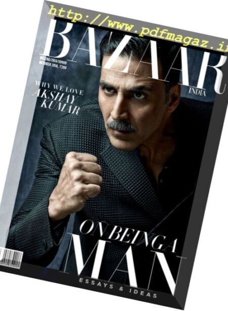 Harper’s Bazaar India – October 2016 Cover