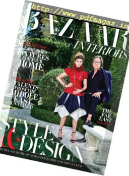 Harper’s Bazaar Interiors Arabia – Autumn 2016