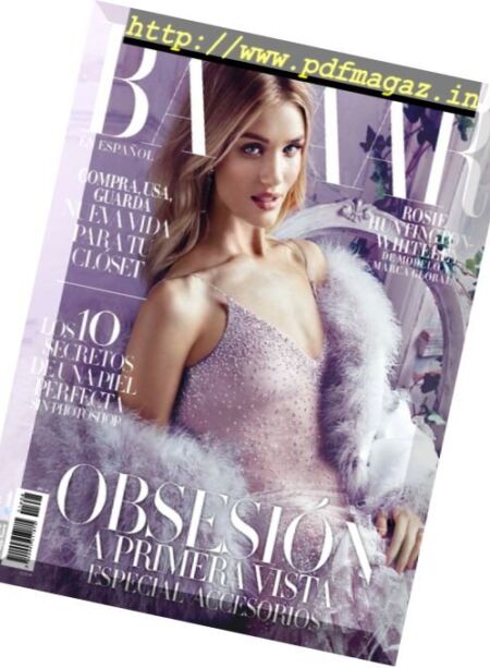 Harper’s Bazaar Mexico – Octubre 2016 Cover
