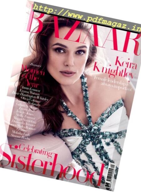 Harper’s Bazaar UK – December 2016 Cover