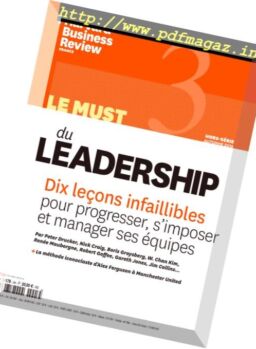 Harvard Business Review – Hors-Serie – Automne 2016