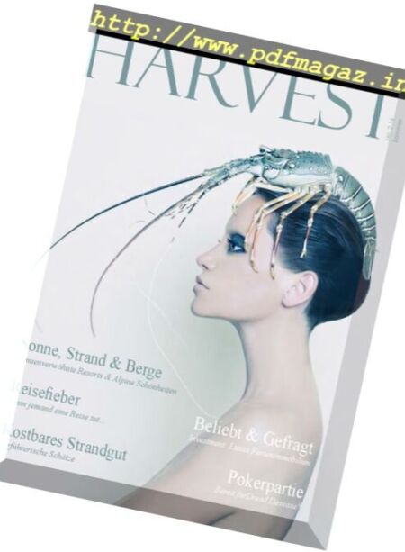 Harvest Magazin – Sommer 2016 Cover