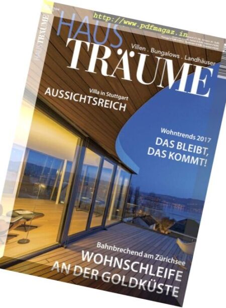 HausTraume – Nr. 2, 2016 Cover