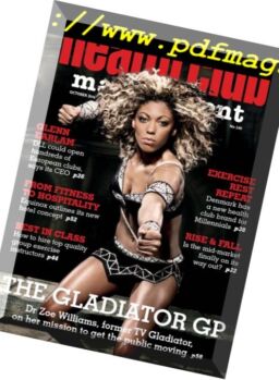 Health Club Management – October 2016