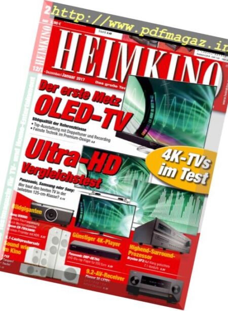 Heimkino – Dezember 2016 – Januar 2017 Cover