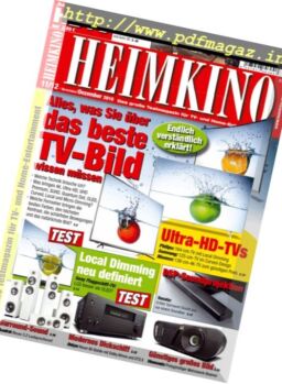 Heimkino – November-Dezember 2016