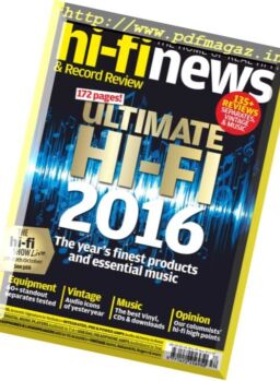Hi-Fi News – Yearbook 2016