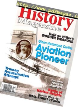 History Magazine – August-September 2016