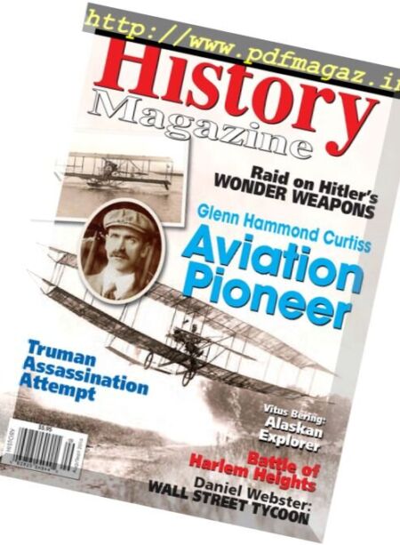 History Magazine – August-September 2016 Cover